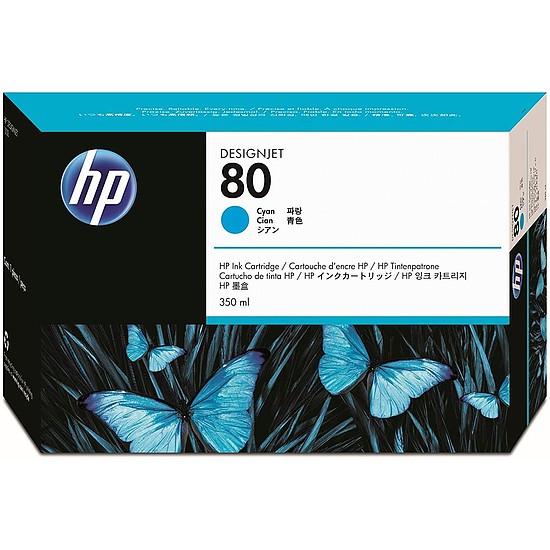 HP C4846A No.80 Cyan tintapatron eredeti