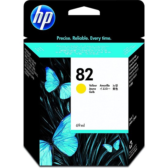 HP C4913A No.82 Yellow tintapatron eredeti