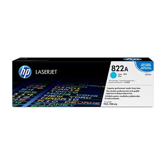 HP C8551A No.822A Cyan lézertoner eredeti 25K