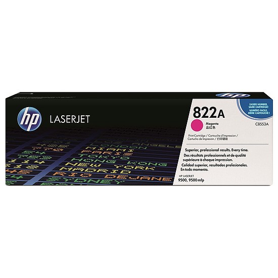 HP C8553A No.822A Magenta lézertoner eredeti 25K