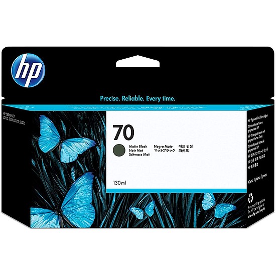 HP C9448A No.70 Matt Black tintapatron eredeti