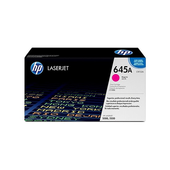 HP C9733A No.645A Magenta lézertoner eredeti 12K