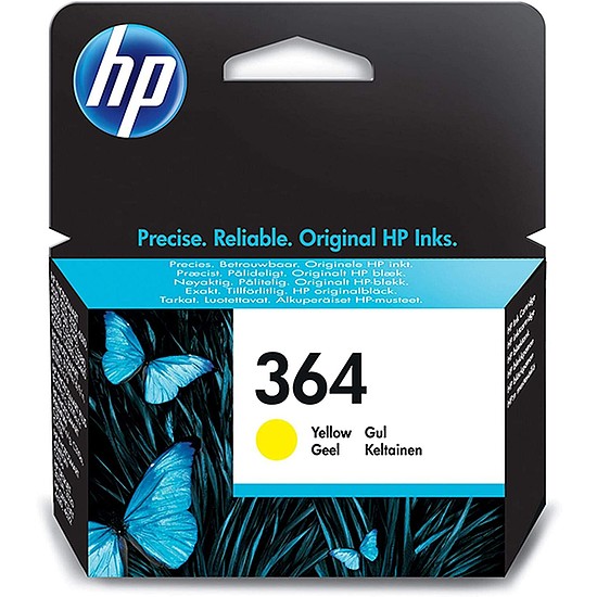 HP CB320EE No.364 Yellow tintapatron eredeti