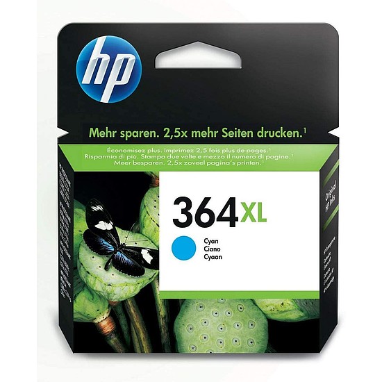 HP CB323EE No.364XL Cyan tintapatron eredeti