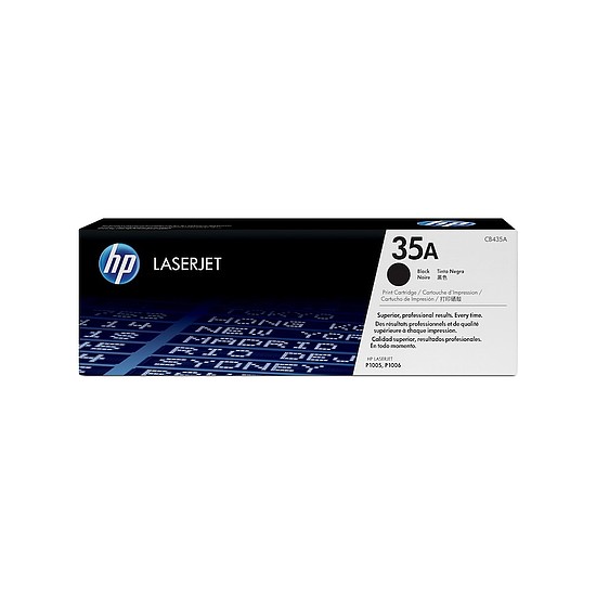 HP CB435A No.35A Black lézertoner eredeti 1,5K