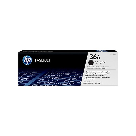 HP CB436A No.36A Black lézertoner eredeti 2K