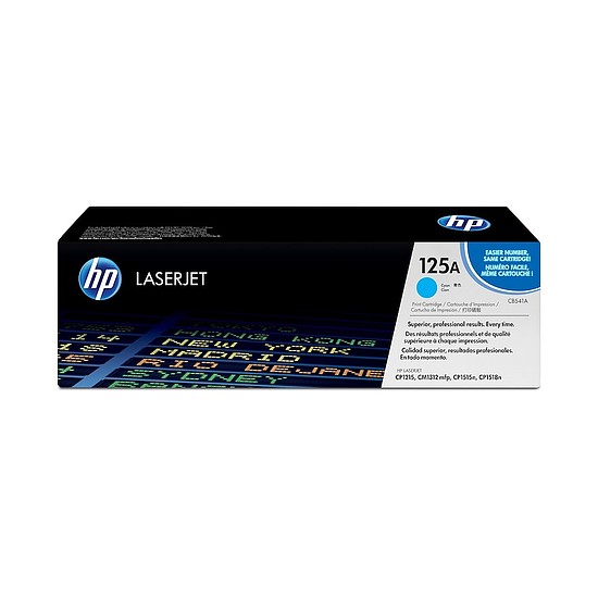 HP CB541A No.125A Cyan lézertoner eredeti 1,4K