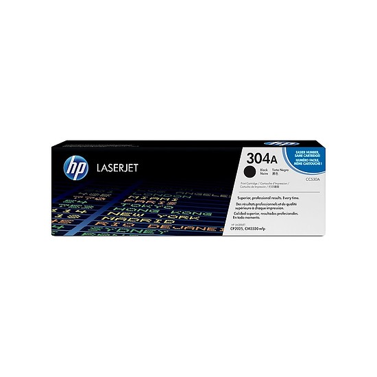 HP CC530A No.304A Black lézertoner eredeti 3,5K