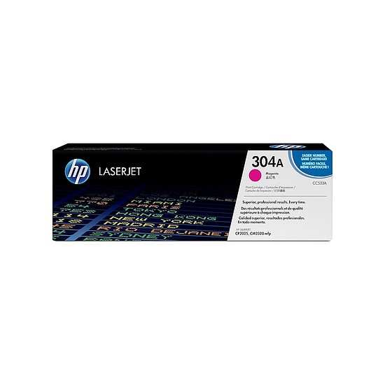 HP CC533A No.304A Magenta lézertoner eredeti 2,8K