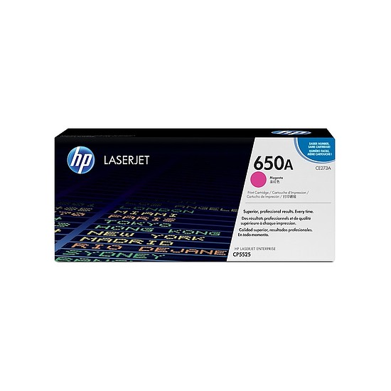 HP CE273A No.650A Magenta lézertoner eredeti 15K