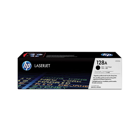 HP CE320A No.128A Black lézertoner eredeti 2K