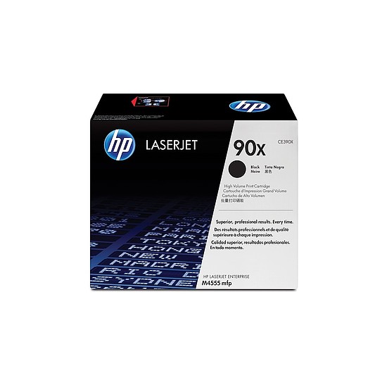 HP CE390X No.90X Black lézertoner eredeti 24K