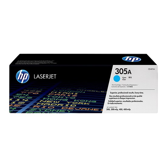 HP CE411A No.305A Cyan lézertoner eredeti 2,6K