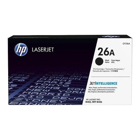 HP CF226A No.26A Black lézertoner eredeti 3,1K