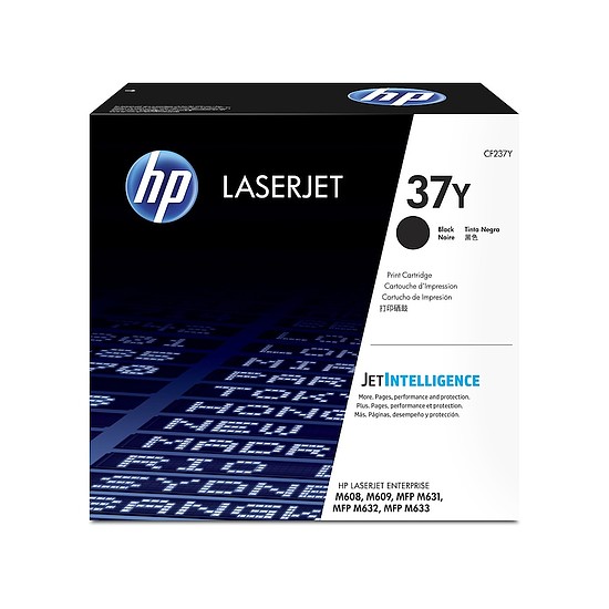 HP CF237Y No.37Y Black lézertoner eredeti 41K