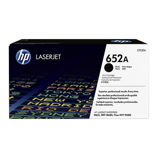 HP CF320A No.652A Black lézertoner eredeti 11,5K