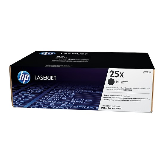 HP CF325X No.25X Black lézertoner eredeti 34,5K