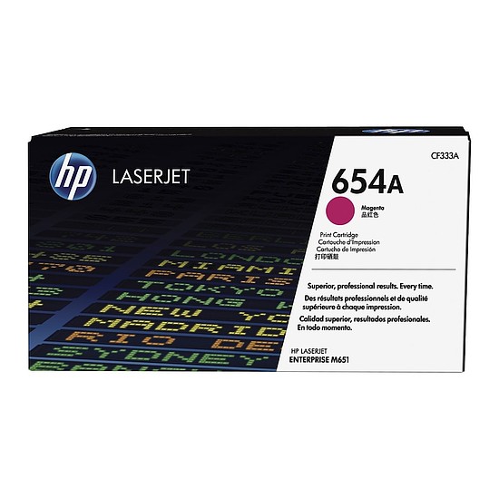 HP CF333A No.654A Magenta lézertoner eredeti 15K