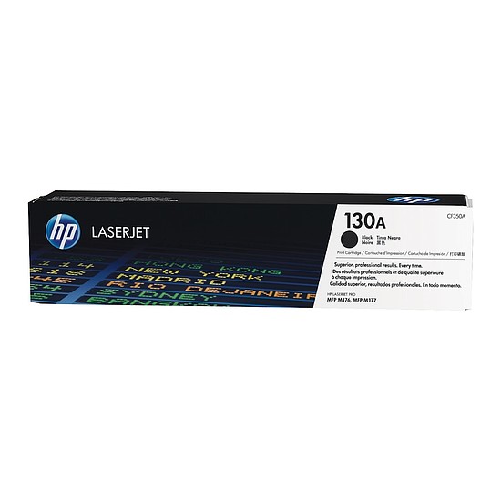 HP CF350A No.130A Black lézertoner eredeti 1,3K