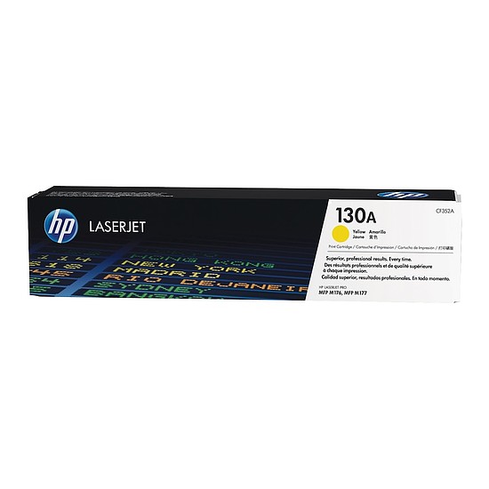 HP CF352A No.130A Yellow lézertoner eredeti 1K