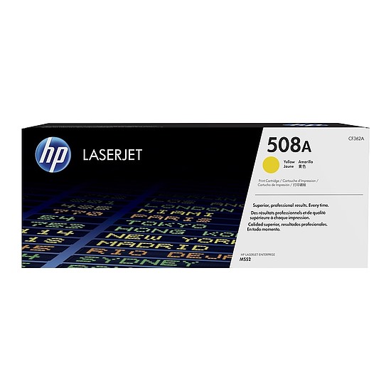 HP CF362A No.508A Yellow lézertoner eredeti 5K