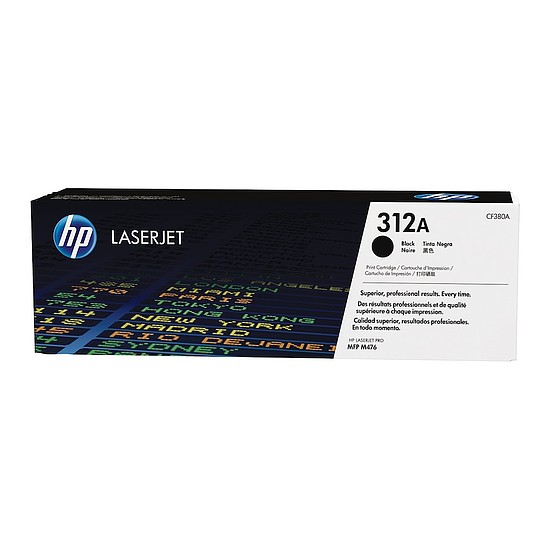 HP CF380A No.312A Black lézertoner eredeti 2,4K