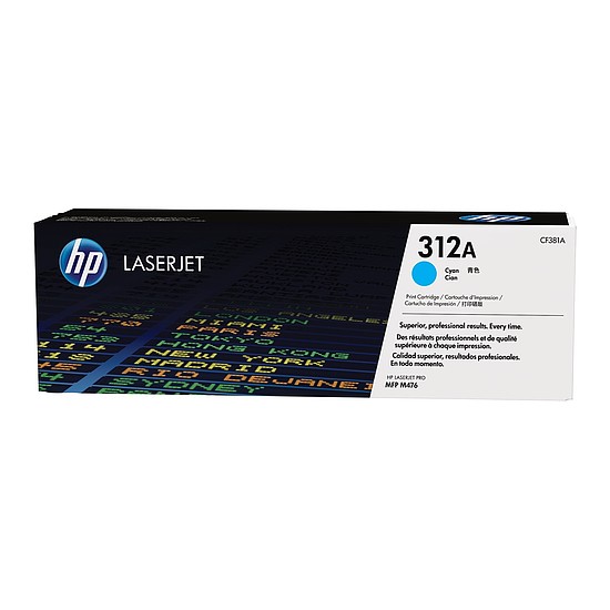 HP CF381A No.312A Cyan lézertoner eredeti 2,7K