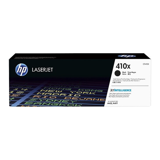 HP CF410X No.410X Black lézertoner eredeti 6,5K