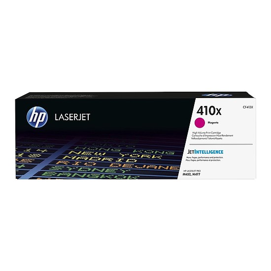 HP CF413X No.410X Magenta lézertoner eredeti 5K