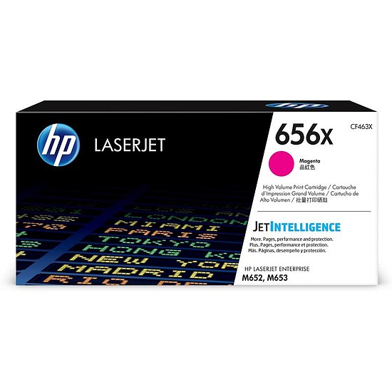 HP CF463X No.656X Magenta lézertoner eredeti 22K