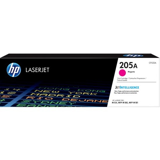 HP CF533A No.205A Magenta lézertoner eredeti 0,9K