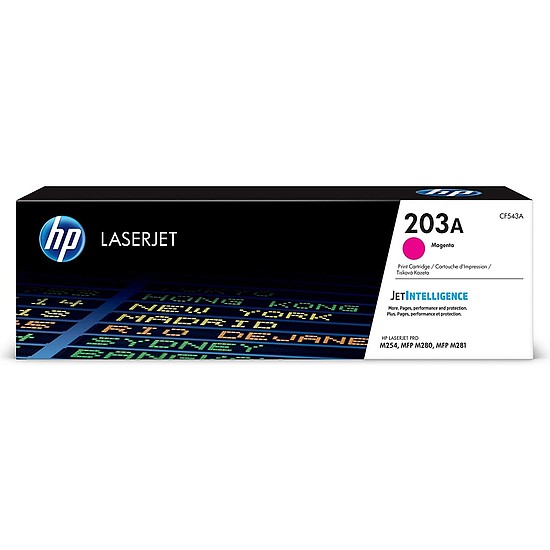 HP CF543A No.203A Magenta lézertoner eredeti 1,3K