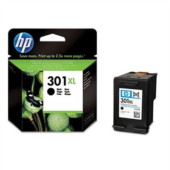 HP CH563EE No.301XL Black tintapatron eredeti