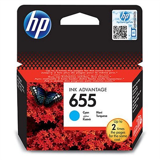 HP CZ110AE No.655 Cyan tintapatron eredeti