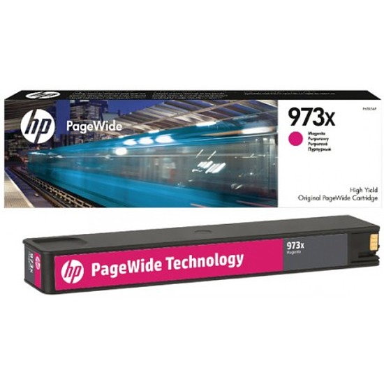 HP F6T82AE No.973X Magenta tintapatron eredeti