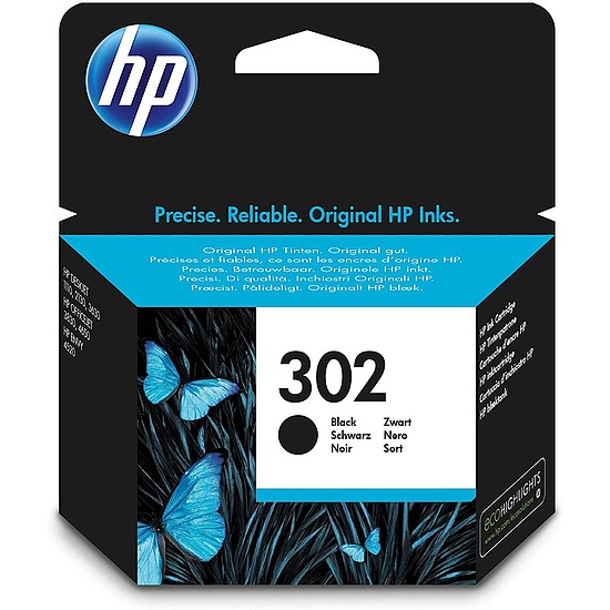 HP F6U66AE No.302 Black tintapatron eredeti