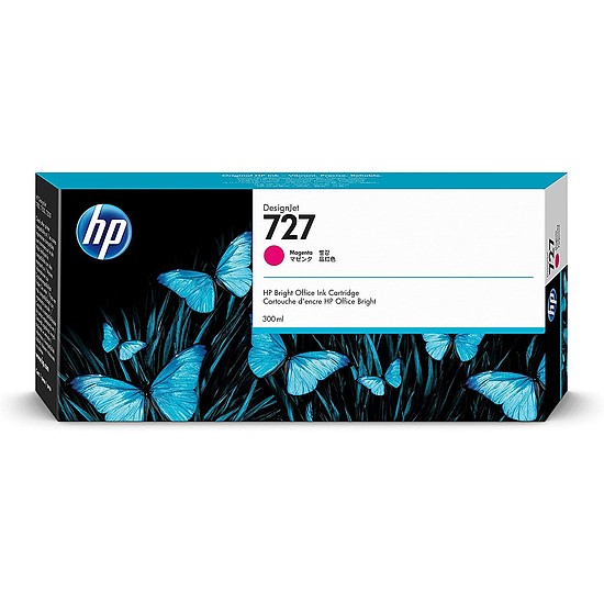 HP F9J77A No.727 Magenta tintapatron eredeti