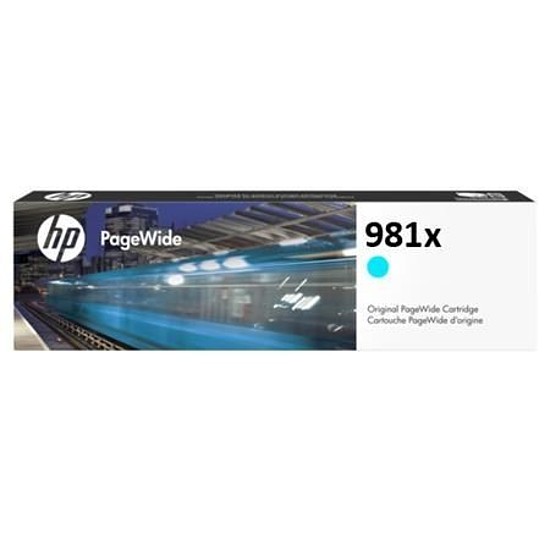 HP L0R09AE No.981X Cyan tintapatron eredeti