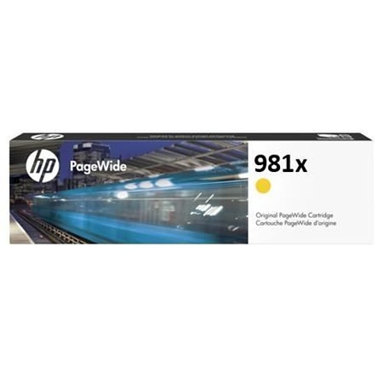 HP L0R11AE No.981X Yellow tintapatron eredeti