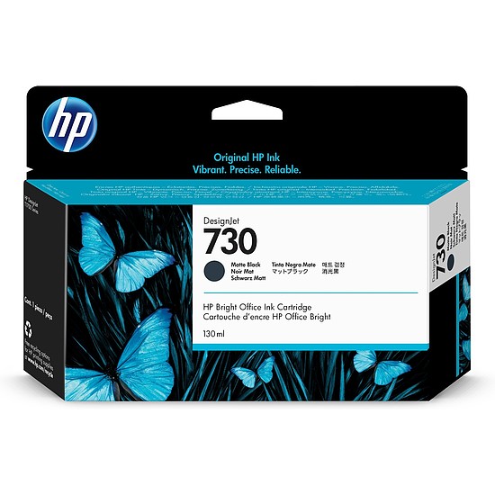 HP P2V65A No.730 Matte Black tintapatron eredeti