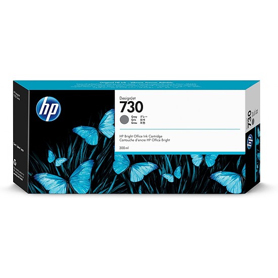 HP P2V72A No.730 Grey tintapatron eredeti 300ml