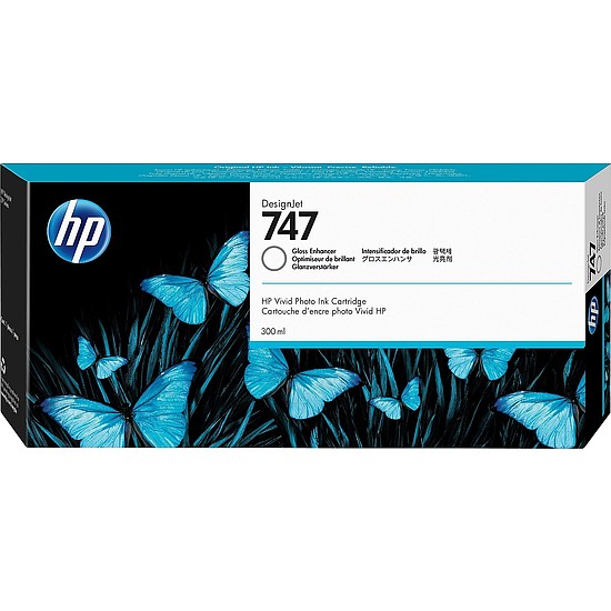HP P2V87A No.747 Gloss Enhancer tintapatron eredeti