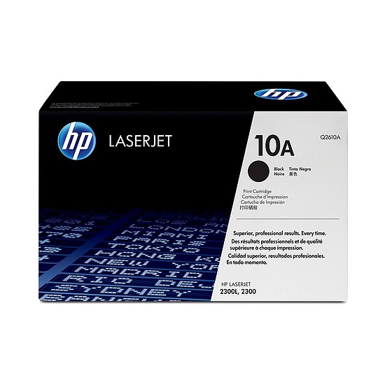 HP Q2610A No.10A Black lézertoner eredeti 6K megszűnő