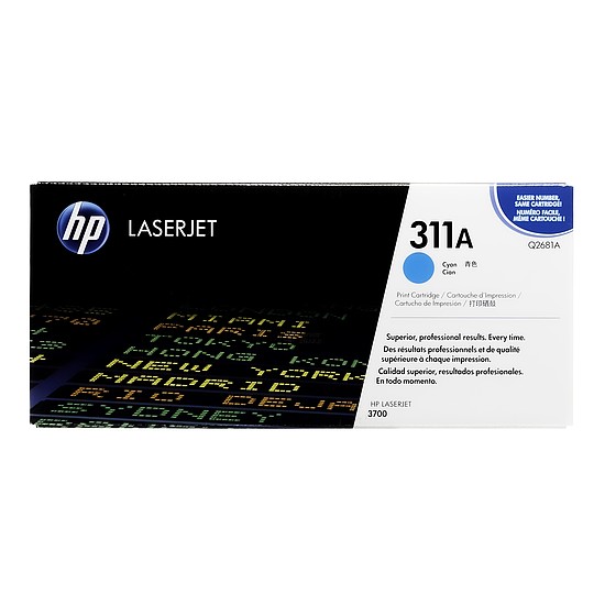 HP Q2681A No.311A Cyan lézertoner eredeti 6K / megszűnő