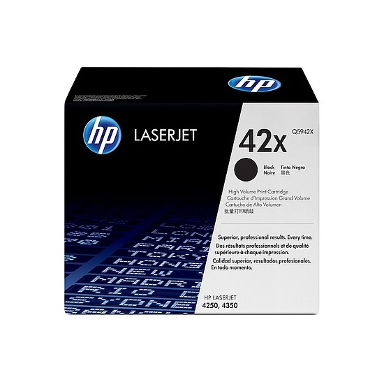 HP Q5942X No.42X Black lézertoner eredeti 20K / megszűnő