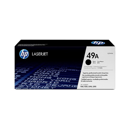 HP Q5949A No.49A Black lézertoner eredeti 2,5K