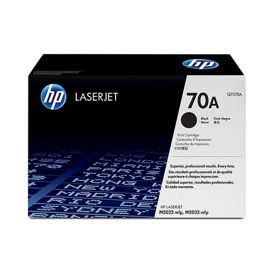 HP Q7570A No.70A Black lézertoner eredeti 15K