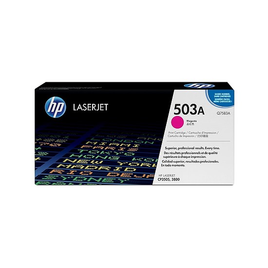 HP Q7583A No.503A Magenta lézertoner eredeti 6K megszűnő