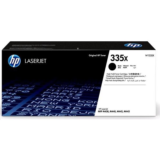 HP W1335X No.335X Black lézertoner eredeti 13,7K