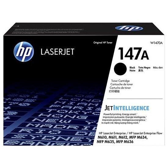 HP W1470A No.147A Black lézertoner eredeti 10,5K